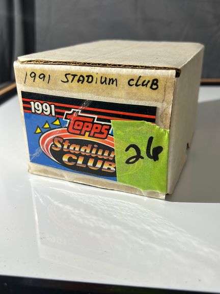 1991 TOPPS STADIUM CLUB BASEBALL