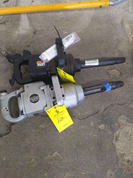 (2) CENTRAL PNEUMATIC 1" AIR WRENCH