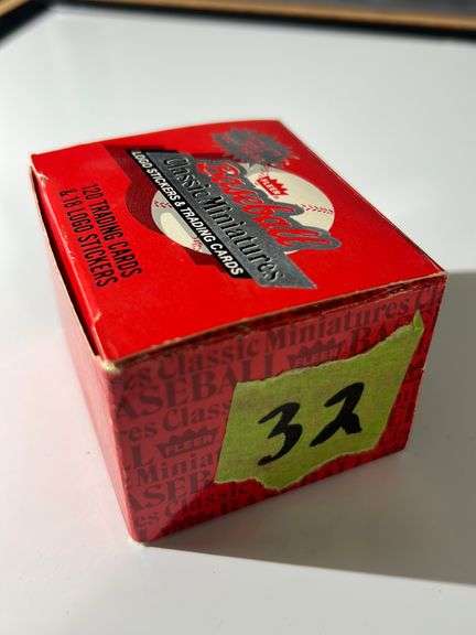 1986 FLEER BASEBALL CLASSIC MINIATURES