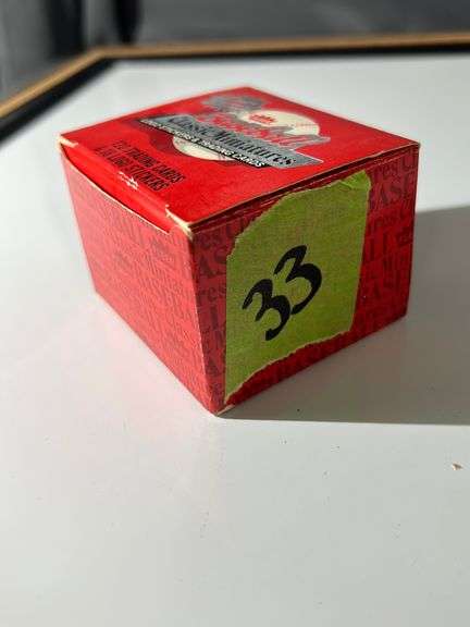 1986 FLEER BASEBALL CLASSIC MINIATURES