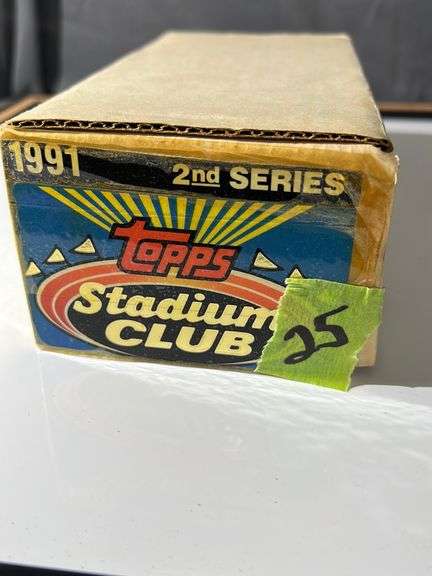 1991 TOPPS STADIUM CLUB 2ND SERIES BASEBALL