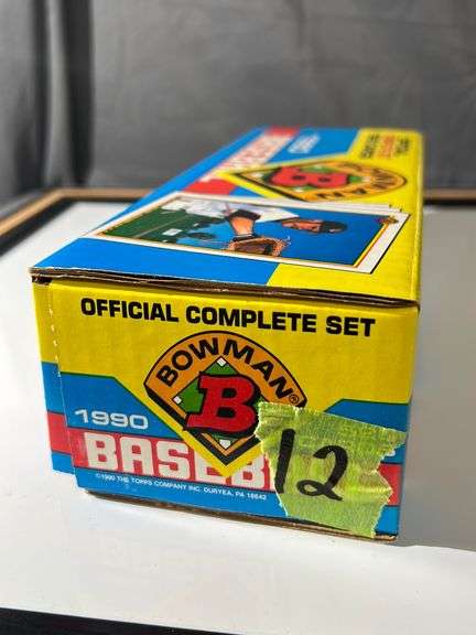 1990 BOWMAN BASEBALL 1-528 IN ORIGINAL BOX