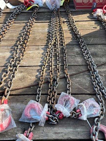 (2) 5/16 5' DOUBLE CHAIN SLING