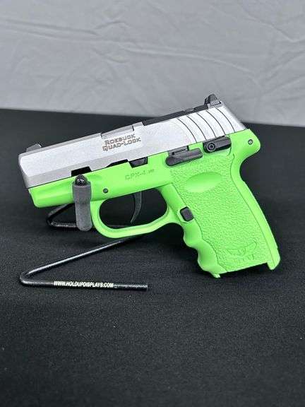 SCCY MODEL CPX-4TTLGRDR SEMI-AUTOMATIC .380