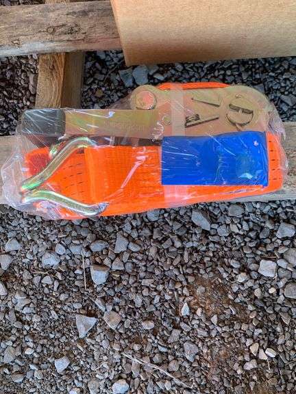 QTY. (10)  2"X27' RATCHET STRAPS