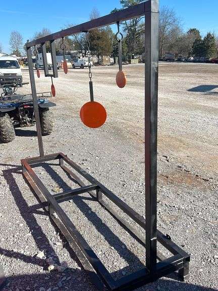 FREESTANDING METAL SHOOTING TARGET