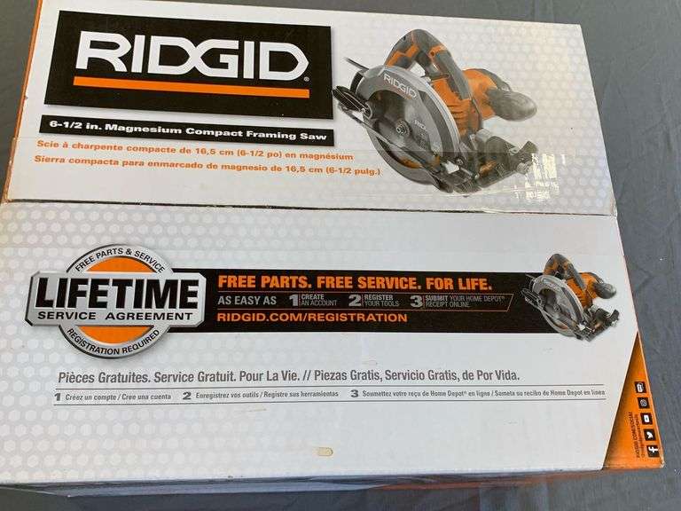 RIDGID 6 1/2” CIRCULAR SAW