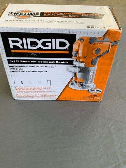 RIDGID 1 1/2HP COMPACT ROUTER