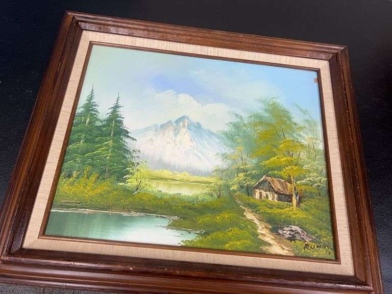 RUMNY 16X20 CANVAS FRAMED PRINT-FRAME  IS 25X22