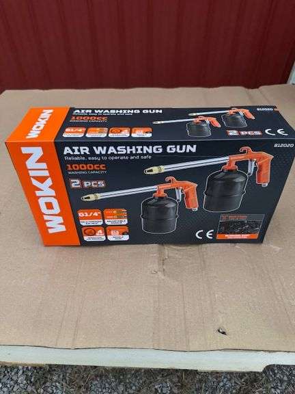 UNUSED 2-PACK WOKIN AIR WASHING GUN