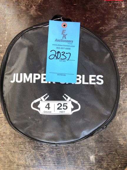 QT-2 JUMPER CABLES 25’ 4 GAUGE