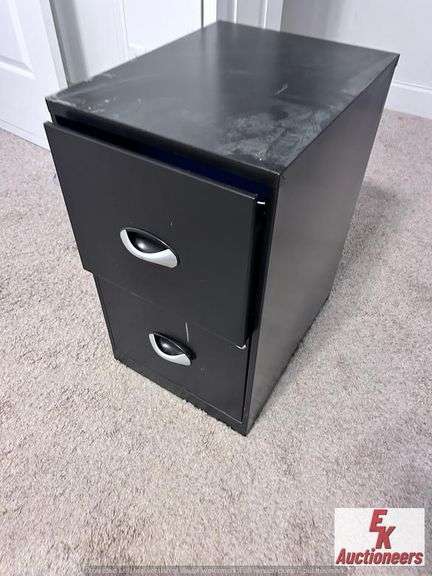 2DRAWER METAL FILING CABINET-NO KEY--13X17X25