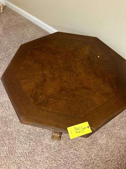 OCTAGONAL COFFEE TABLE--45X17--located upstairs