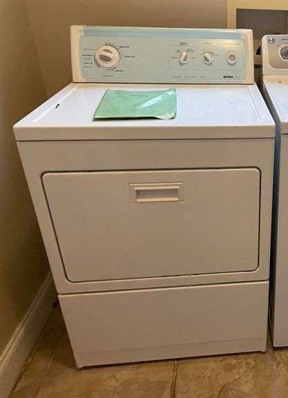 KENMORE 90 SERIES CLOTHES DRYER--WASHER IN PREVIOUS LOT