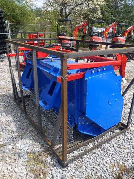 UNUSED AGT SKID STEER 66" FORESTY DRUM MULCHER
