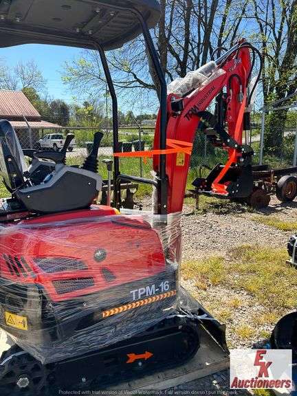 UNUSED TPM 16 MINI EXCAVATOR