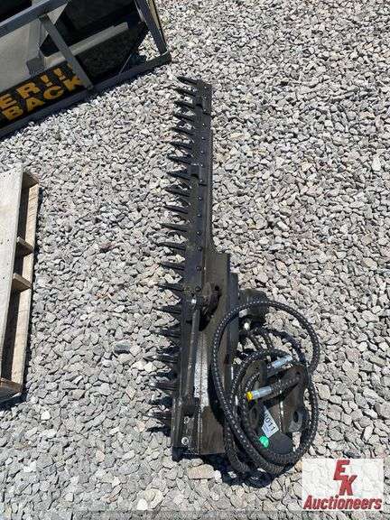 UNUSED MINI EXCAVATOR HEDGE TRIMMER