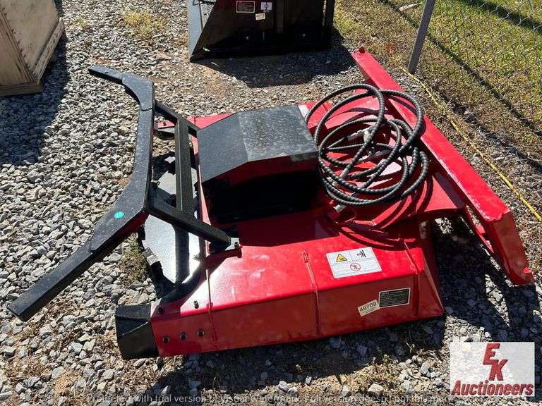 UNUSED 43" SKID STEER DISK MULCHER