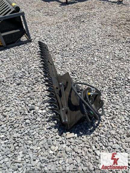 UNUSED MINI EXCAVATOR HEDGE TRIMMER