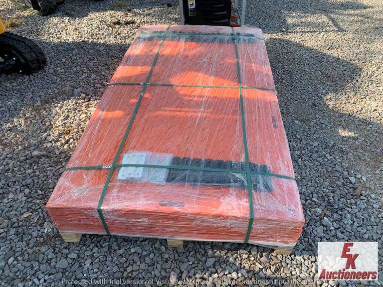 UNUSED SET OF (12) GROUND PROTECTION MATS
