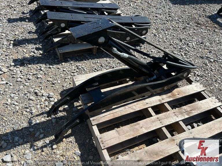 UNUSED 43" 7TON EXCAVATOR HYDRAULIC THUMB