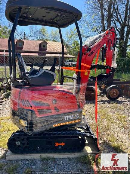 UNUSED TPM 16 MINI EXCAVATOR