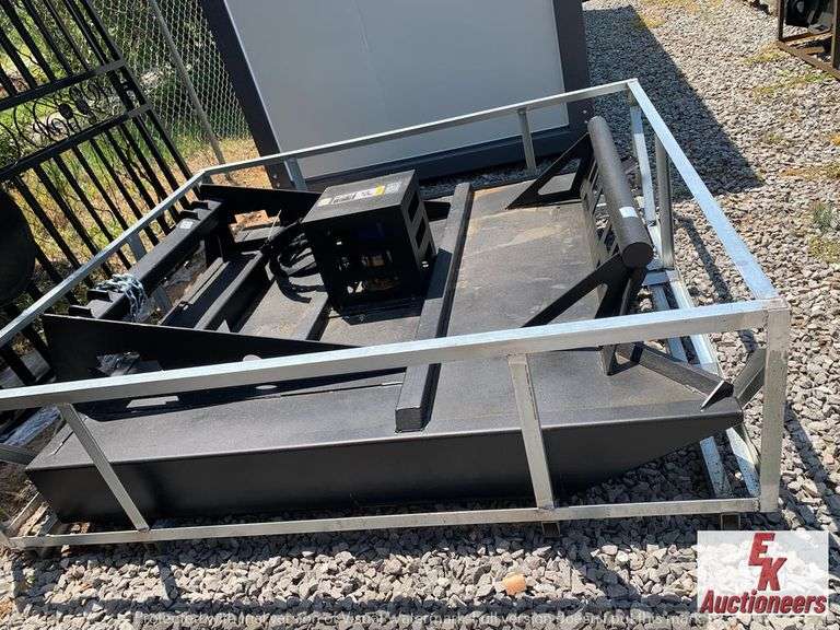UNUSED SKID STEER QUICK ATTACH 66" BRUSH CUTTER