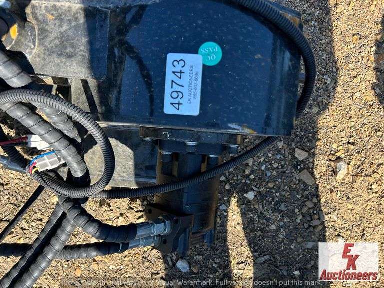 UNUSED SIDE SWING STUMP GRINDER FOR WALK BEHIND SKIDSTEER