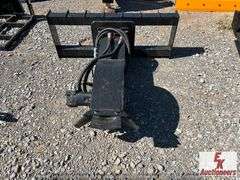 UNUSED SKID STEER QUICK ATTACH STUMP GRINDER