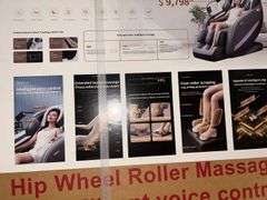 UNUSED IRMC MASSAGE CHAIR