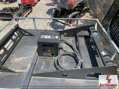 UNUSED SKID STEER QUICK ATTACH 66" BRUSH CUTTER
