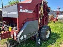 M & W 4500 ROUND BALER