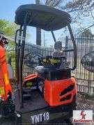 UNUSED MINI EXCAVATOR MODEL YNT18