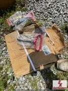 BOX OF UNUSED 1/2" T-PINS (HITCH PINS)