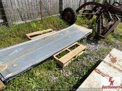 PALLET OF 28"X8' TIN