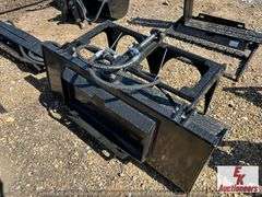 UNUSED GRAPPLE BUCKET QYXP-44C FOR WALK BEHIND SKID STEER