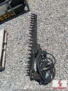 UNUSED MINI EXCAVATOR HEDGE TRIMMER