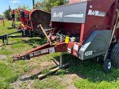 M & W 4500 ROUND BALER