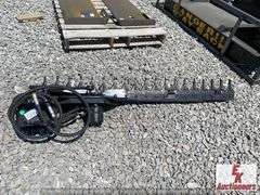 UNUSED MINI EXCAVATOR HEDGE TRIMMER