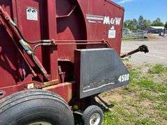 M & W 4500 ROUND BALER