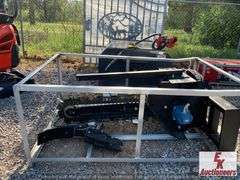 UNUSED SKID STEER QUICK ATTACH TRENCHER