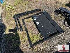 UNUSED PALLET FORKS FOR WALK BEHIND SKID STEER