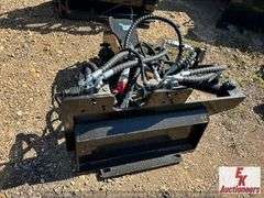 UNUSED SIDE SWING STUMP GRINDER FOR WALK BEHIND SKIDSTEER