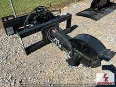 UNUSED SKID STEER QUICK ATTACH STUMP GRINDER