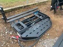 UNUSED 5' SKID STEER SIDE SHIFT PALLET FORKS
