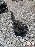 UNUSED MINI EXCAVATOR HEDGE TRIMMER