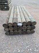 (21)pc 6" X 8' PRESSURE TREATED PERFECT POSTS