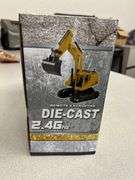UNUSED DIE CAST REMOTE CONTROL EXCAVATOR
