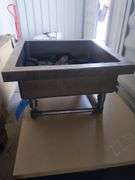 26"X26"X15" STAINLESS STEEL SINK W/ LEGS--NO STAND