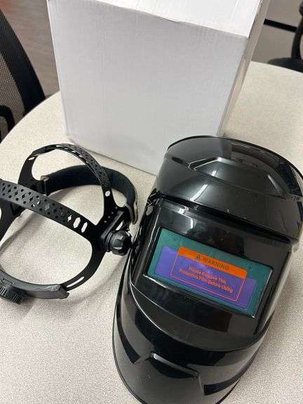 (1) UNUSED WELDING HELMET
